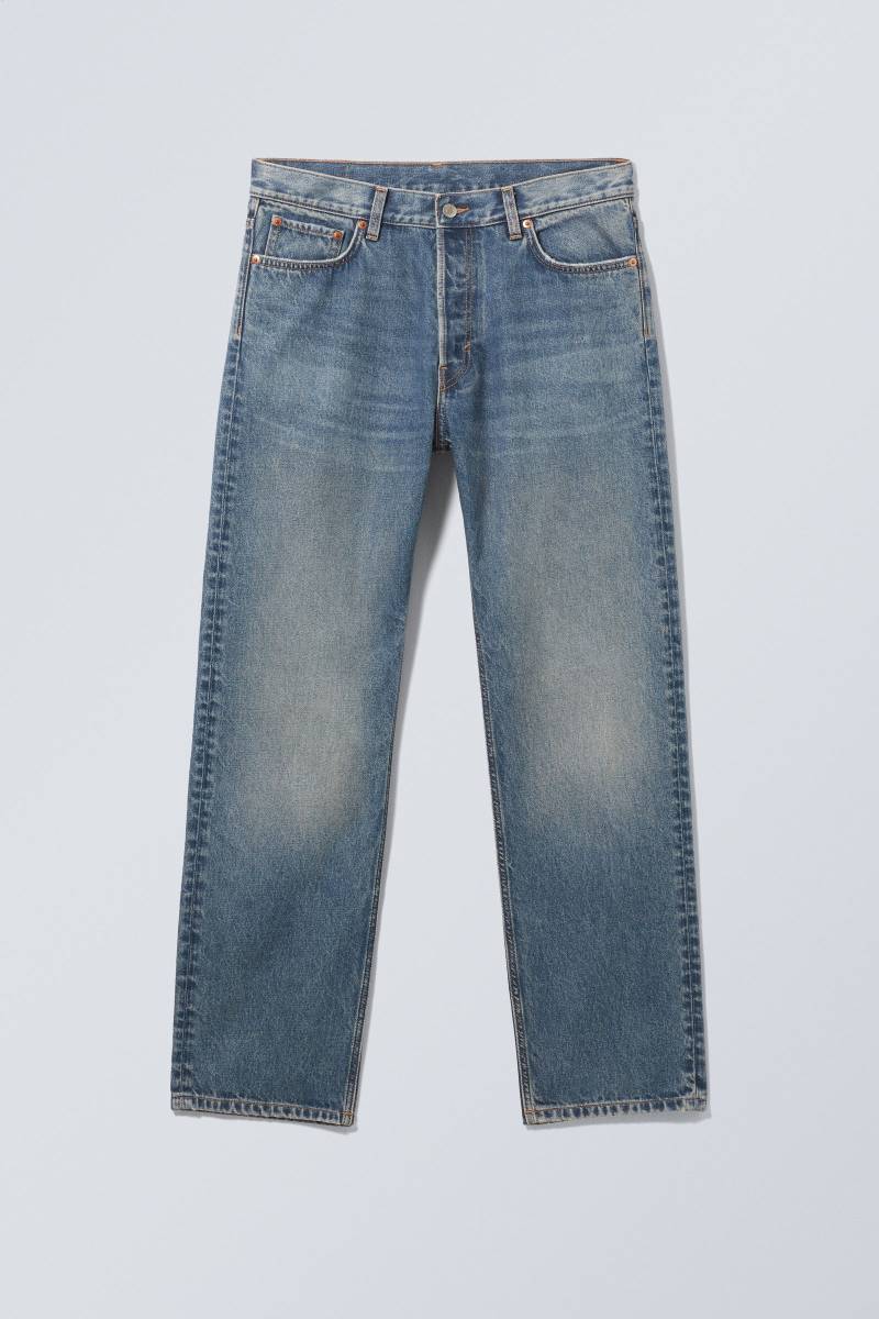 Space Relaxed Straight Leg Jeans von Weekday