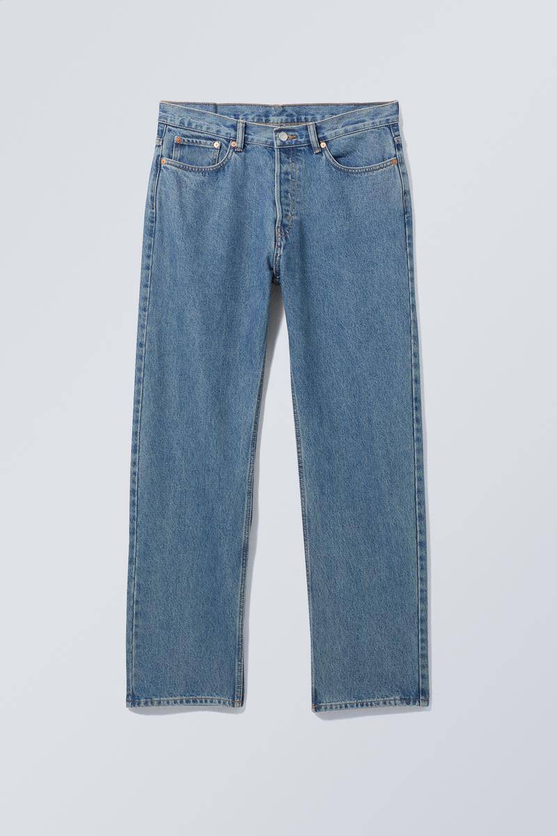 Space Relaxed Straight Leg Jeans von Weekday