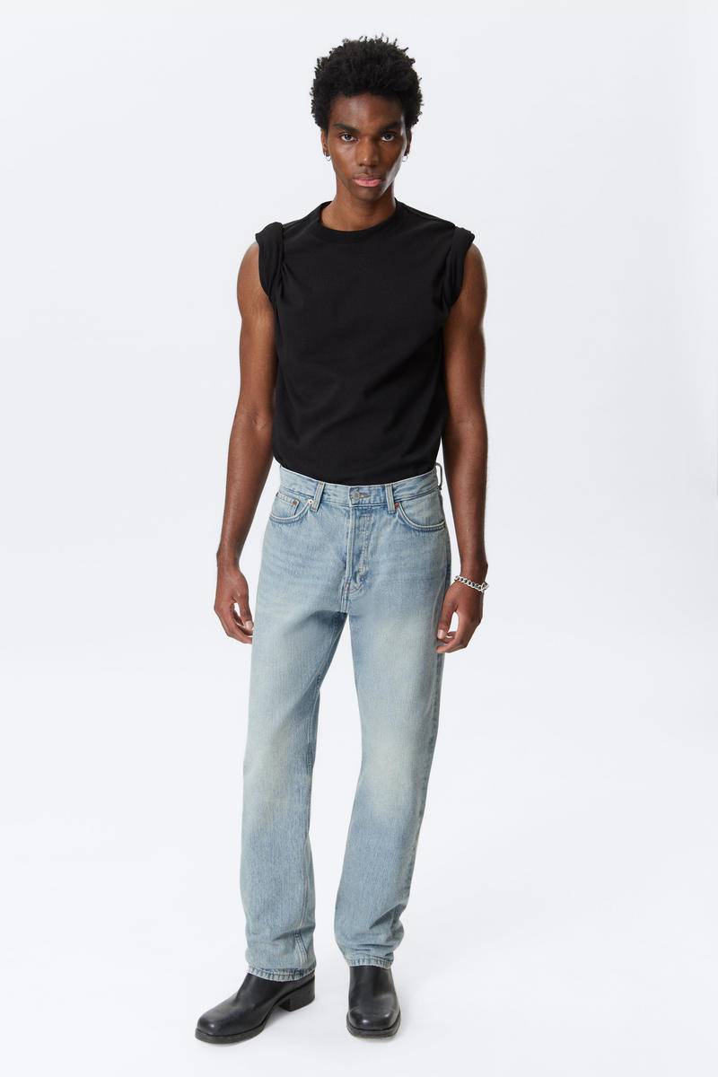 Space Relaxed Straight Leg Jeans von Weekday