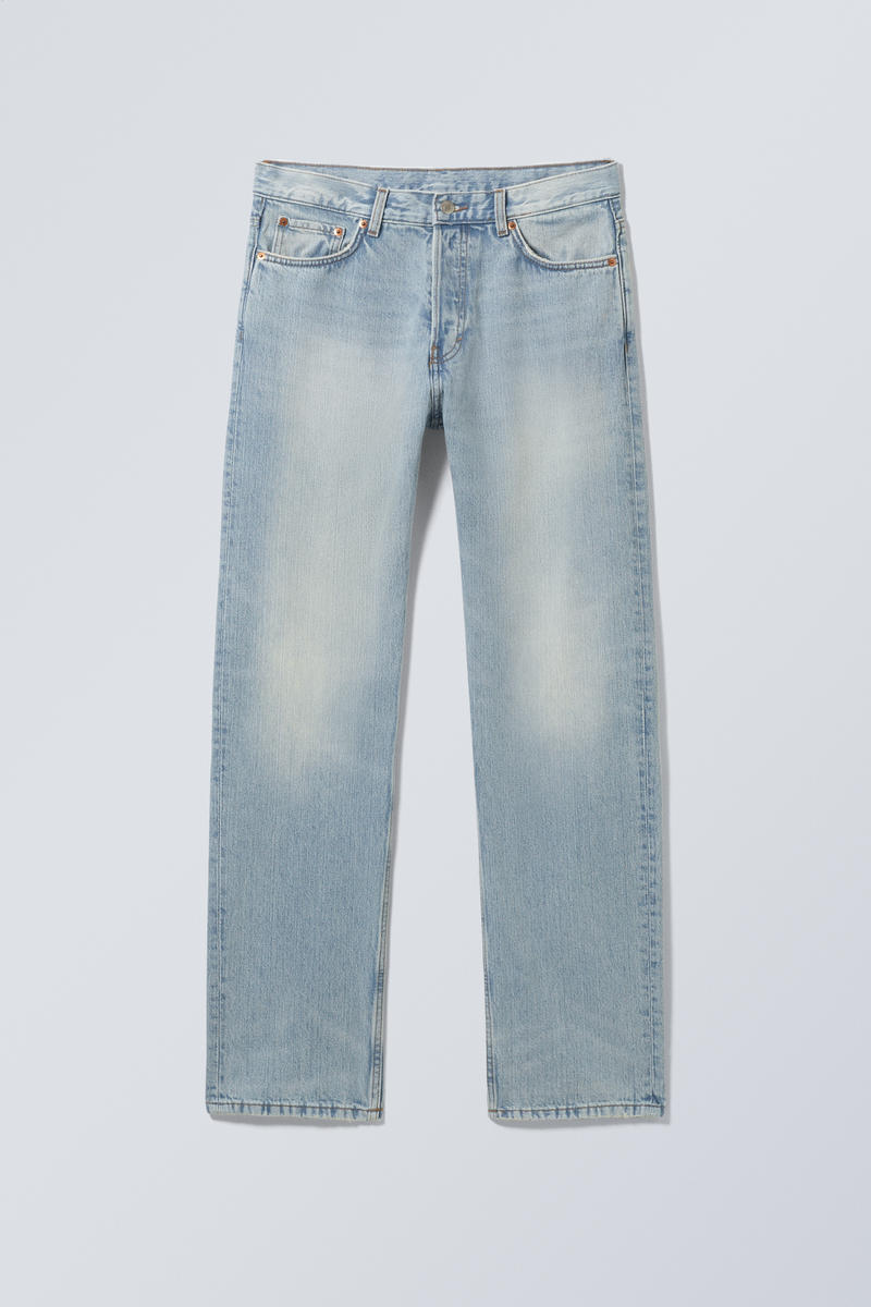 Space Relaxed Straight Leg Jeans von Weekday