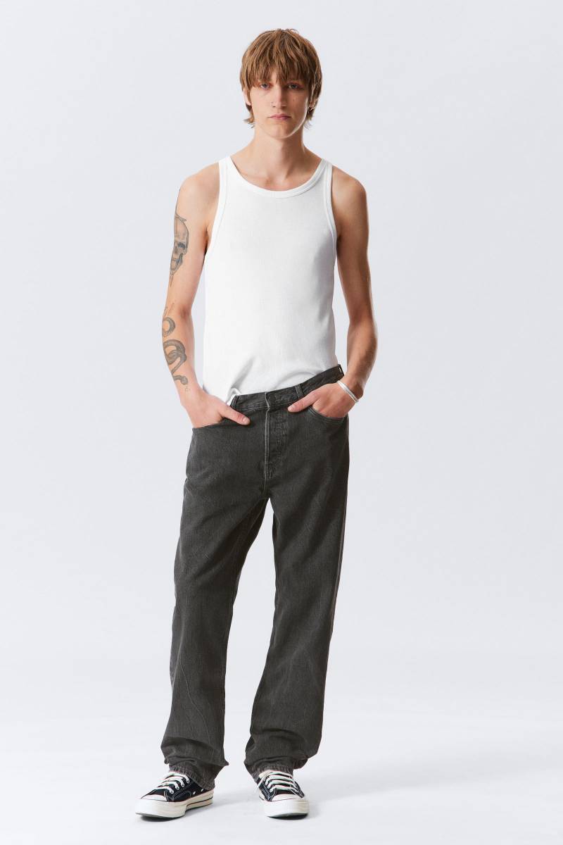 Space Relaxed Straight Leg Jeans von Weekday