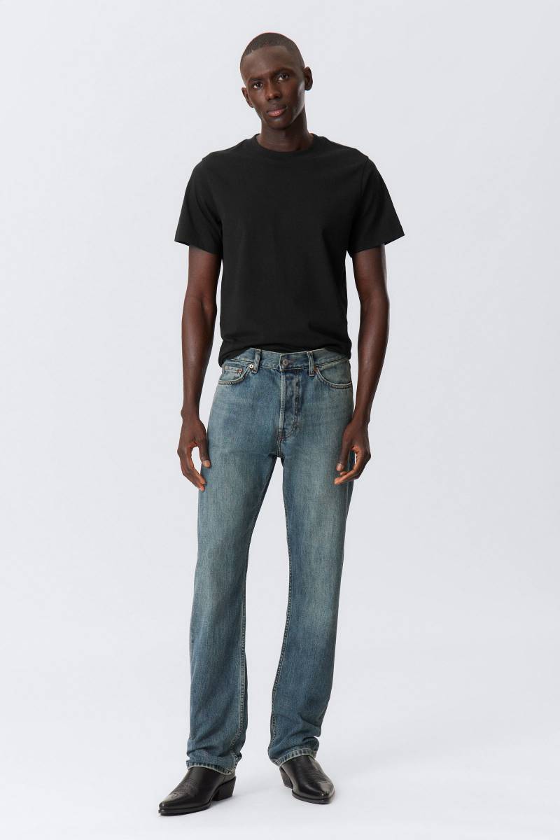 Space Relaxed Straight Leg Jeans von Weekday