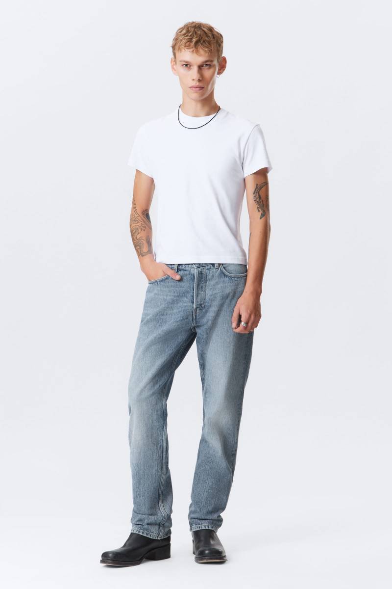 Space Relaxed Straight Leg Jeans von Weekday