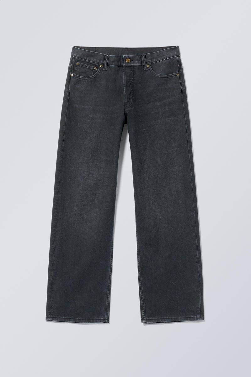 Sphere Low Rise Loose Straight Leg Jeans von Weekday
