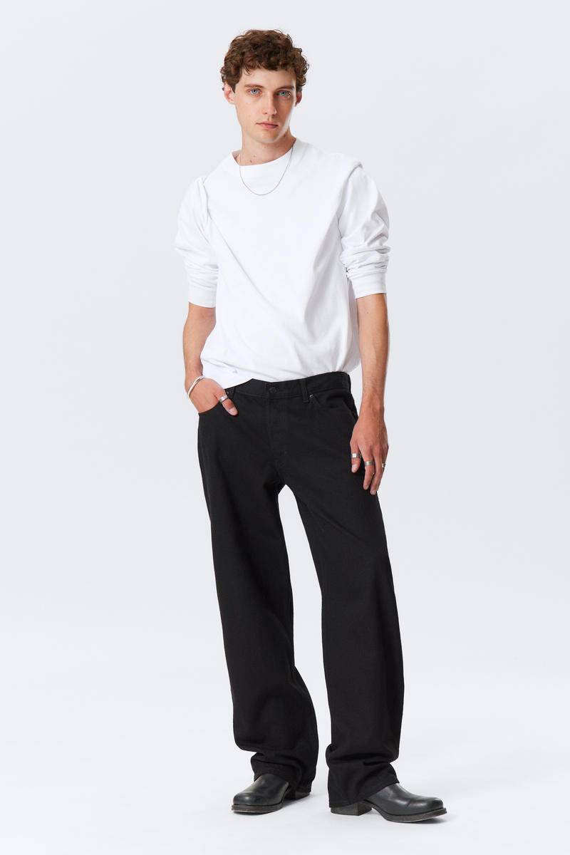 Sphere Low Rise Loose Straight Leg Jeans von Weekday