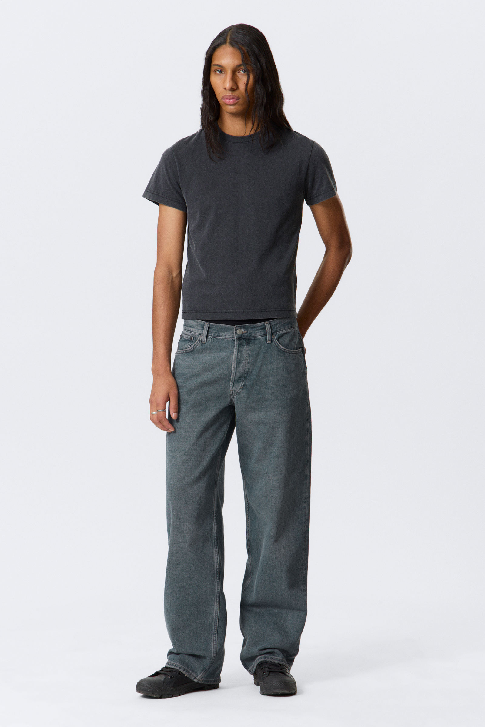 Sphere Low Rise Loose Straight Leg Jeans Sphere Low Rise Loose Straight Leg Jeans von Weekday