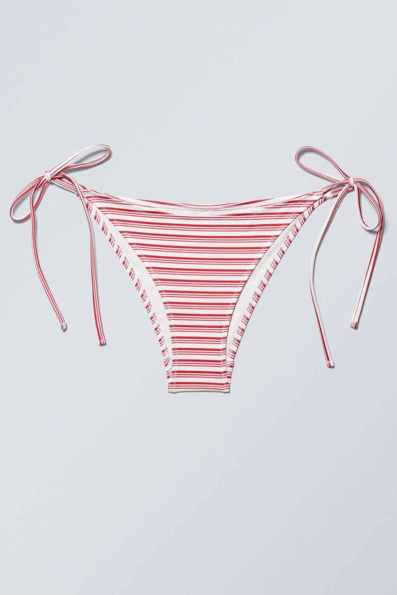 Strappy Tie Bikini Bottoms von Weekday