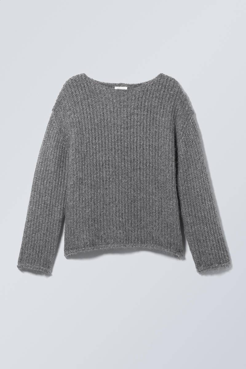 Tone Open Structure Sweater von Weekday