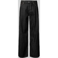 WEEKDAY Loose Fit Jeans im 5-Pocket-Design Modell 'Sphere' in Black, Größe 33/34 von Weekday