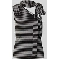 WEEKDAY Tanktop mit One-Shoulder-Träger Modell 'Iza' in Black, Größe L von Weekday