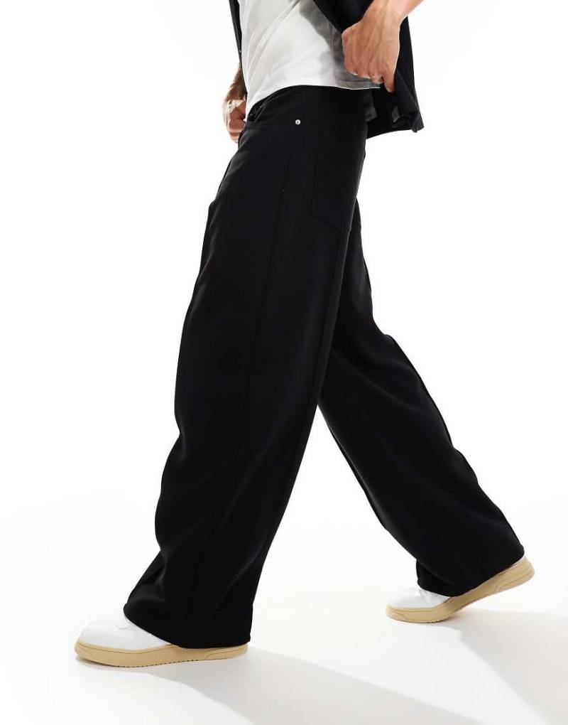 Weekday - Astro - Trainingshose in Schwarz von Weekday