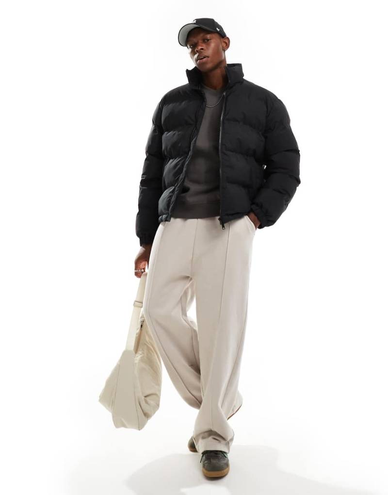 Weekday - Cole - Schwarze Steppjacke von Weekday