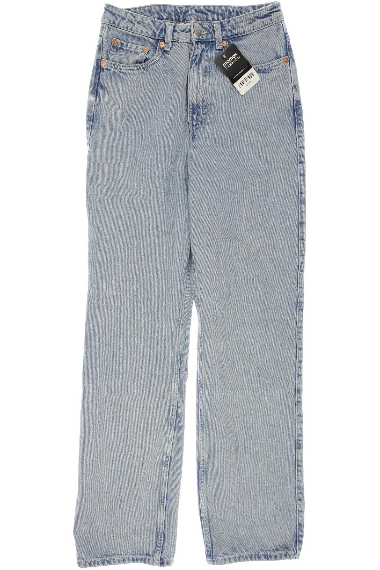 Weekday Damen Jeans, hellblau, Gr. 38 von Weekday