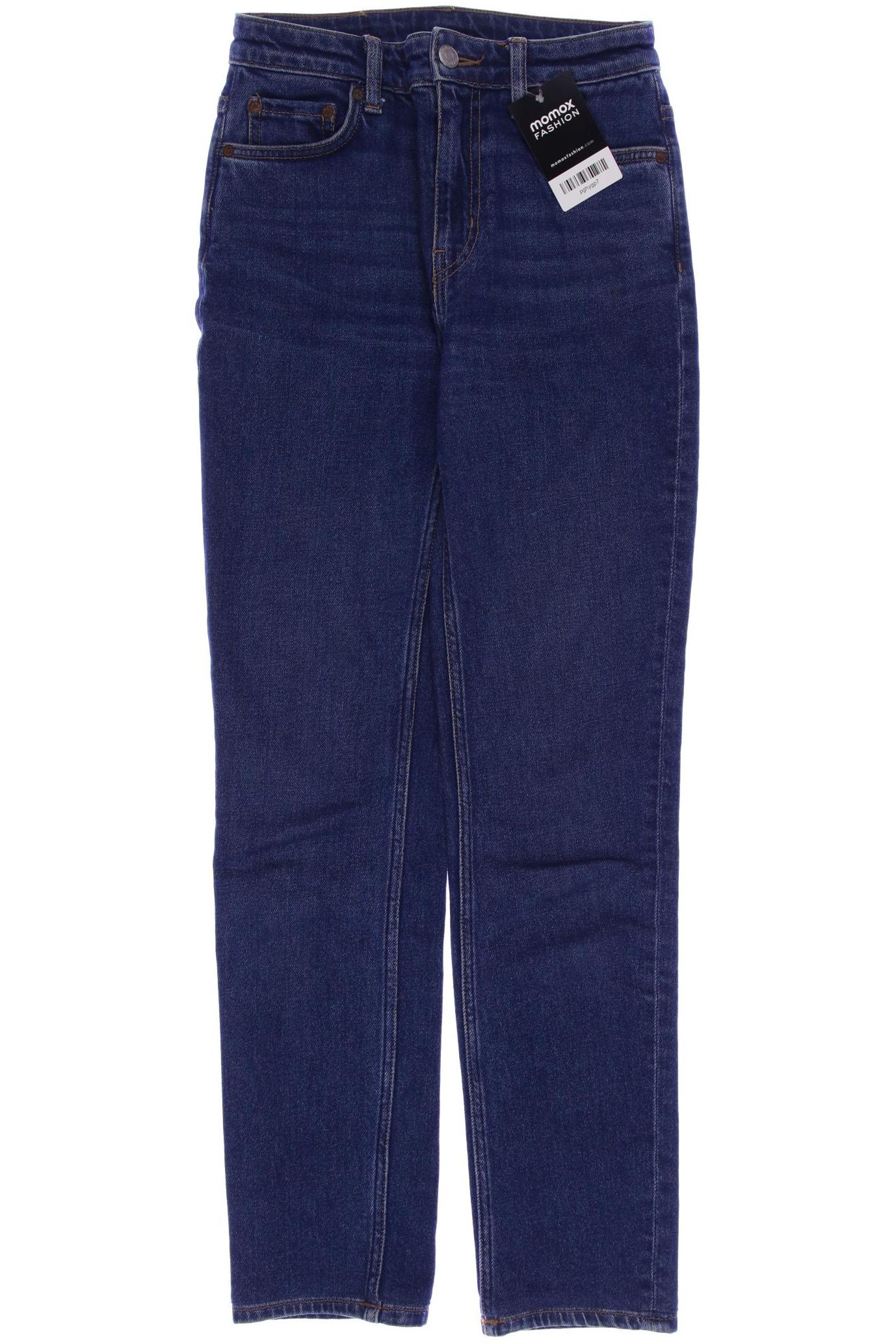 Weekday Damen Jeans, marineblau von Weekday