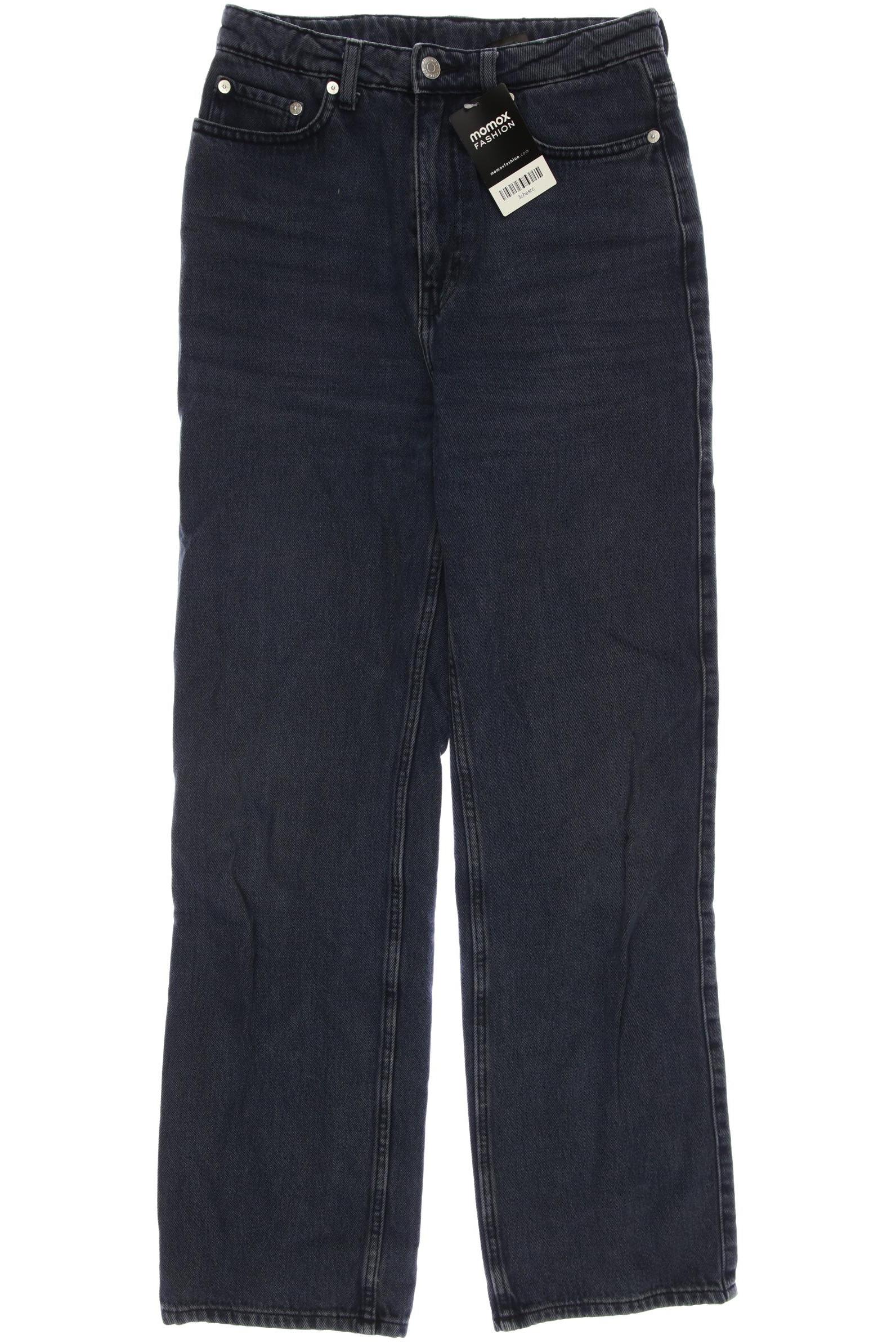 Weekday Damen Jeans, marineblau, Gr. 38 von Weekday