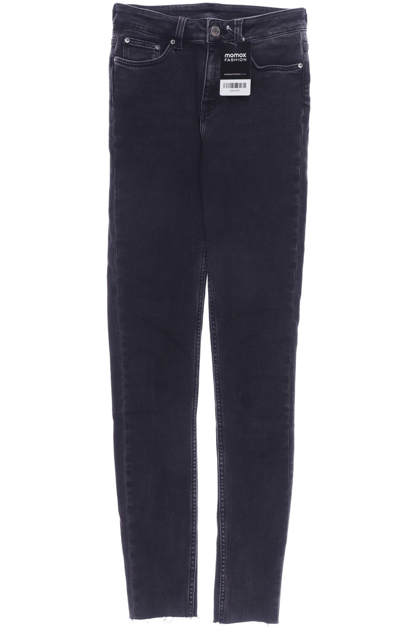 Weekday Damen Jeans, schwarz von Weekday