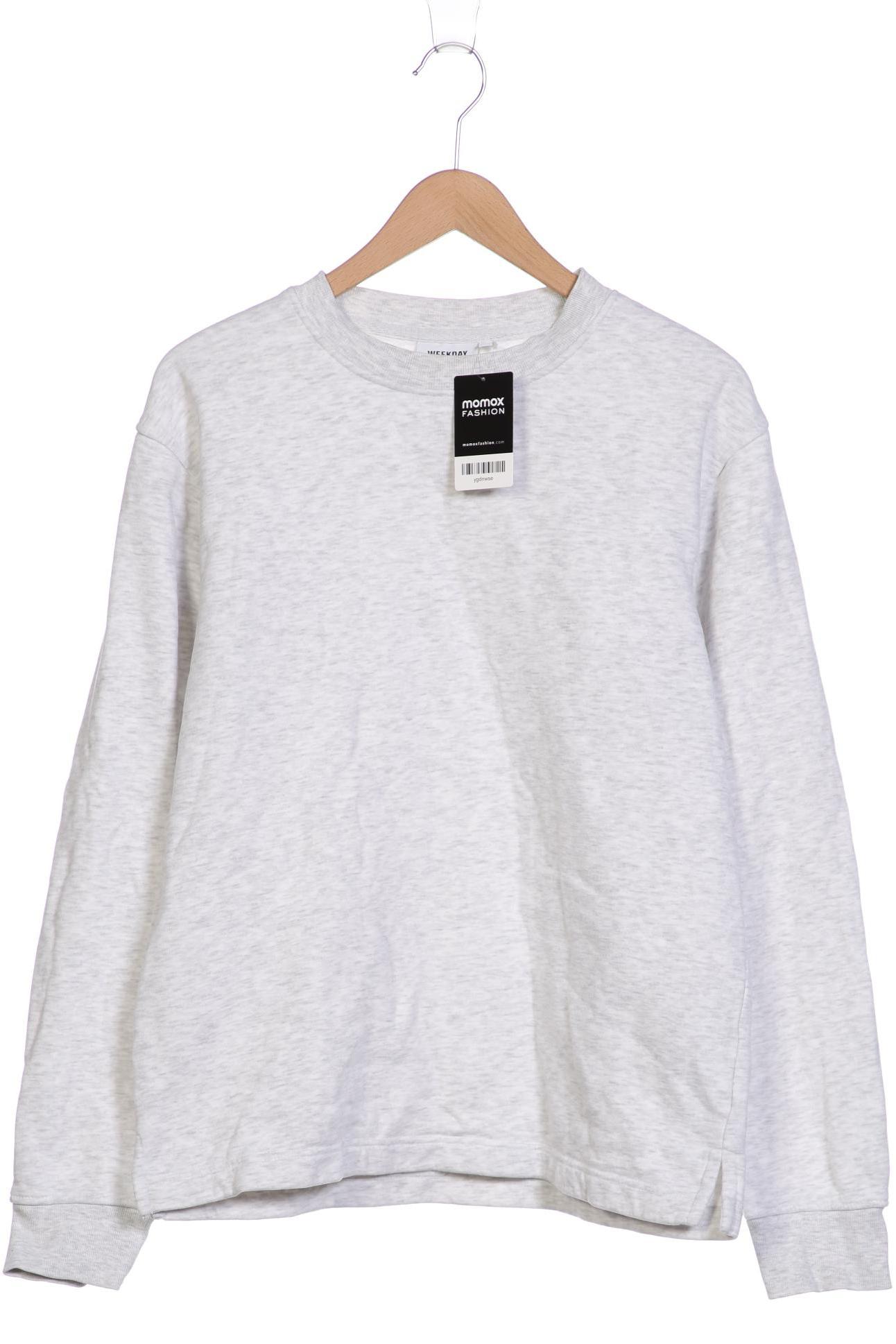 Weekday Damen Sweatshirt, grau, Gr. 38 von Weekday