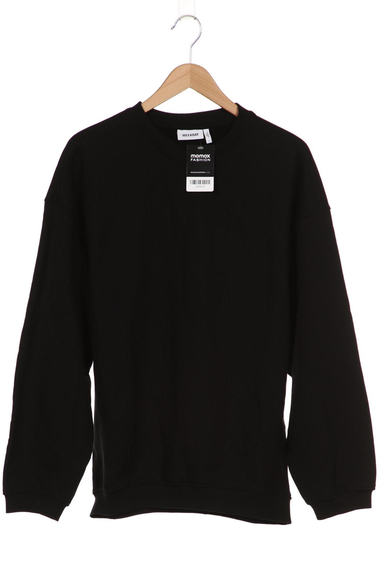 Weekday Damen Sweatshirt, schwarz von Weekday