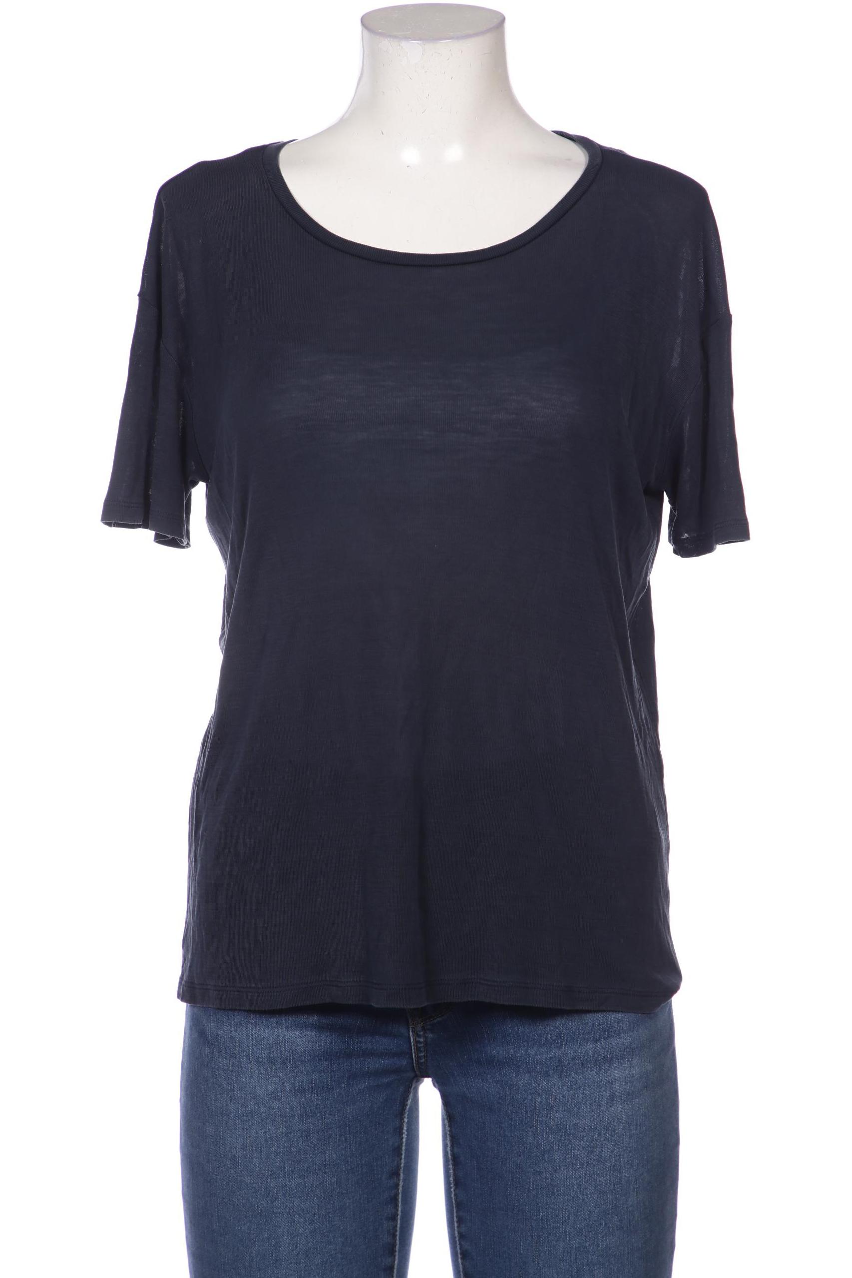 Weekday Damen T-Shirt, marineblau, Gr. 36 von Weekday