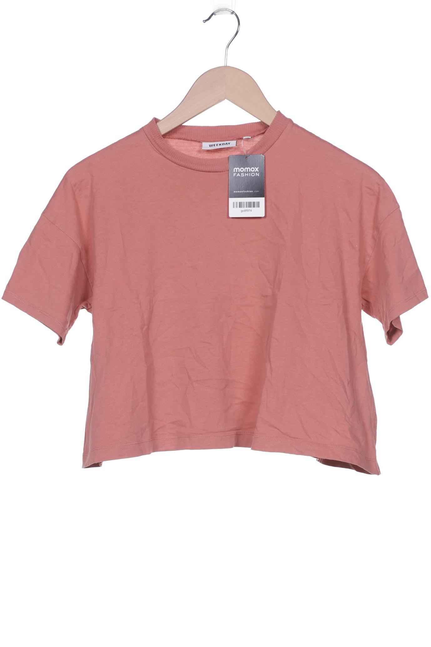 Weekday Damen T-Shirt, orange von Weekday