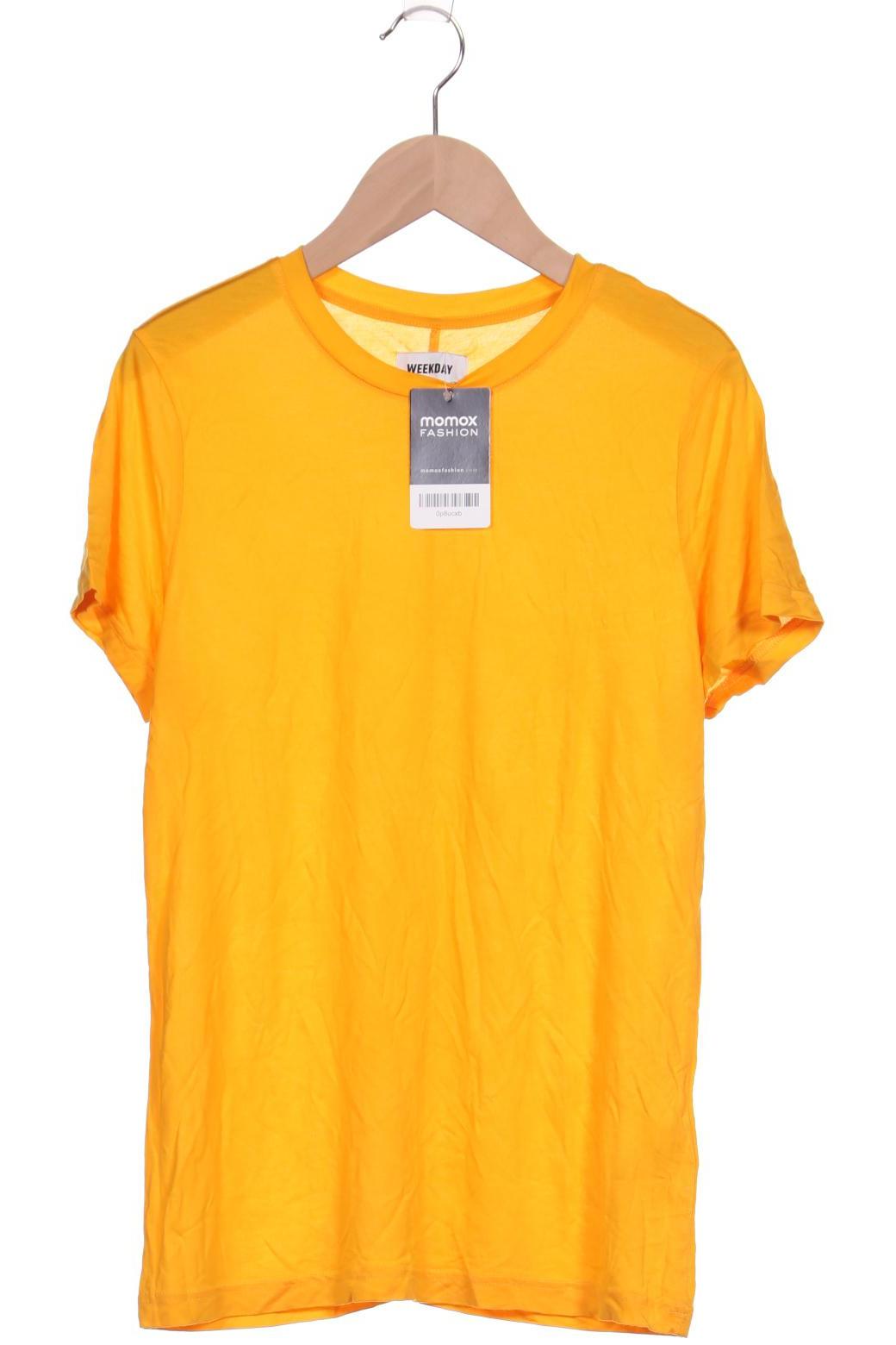 Weekday Damen T-Shirt, orange von Weekday
