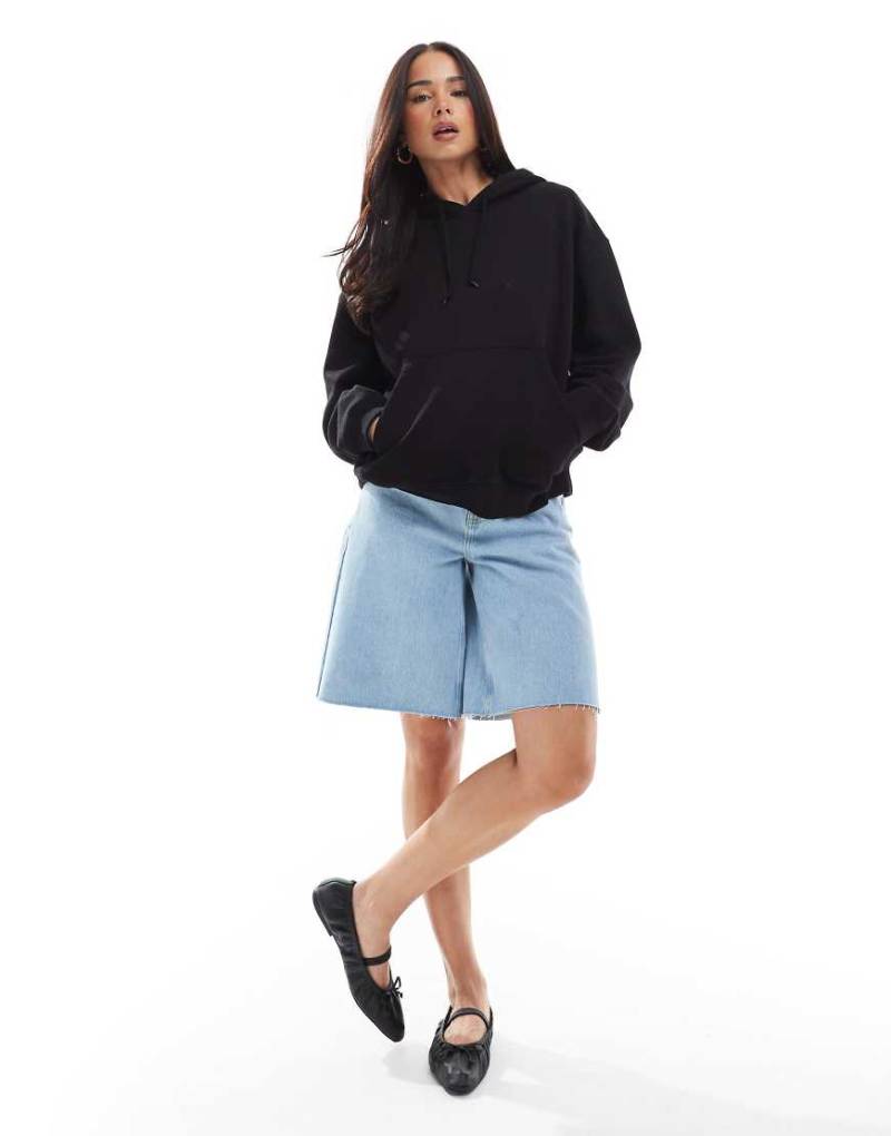 Weekday - Essence - Kapuzenpullover in Schwarz von Weekday