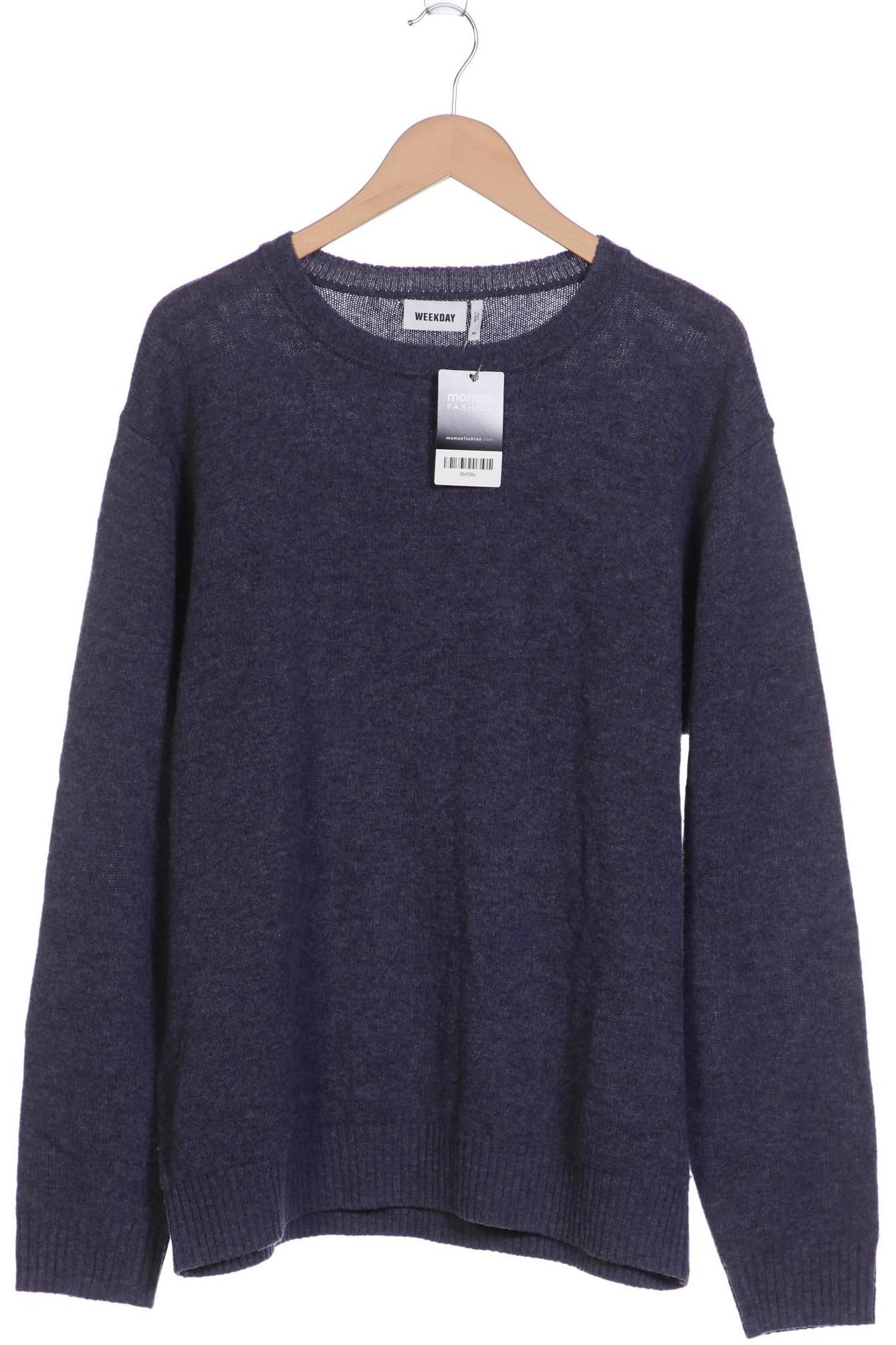 Weekday Herren Pullover, marineblau von Weekday