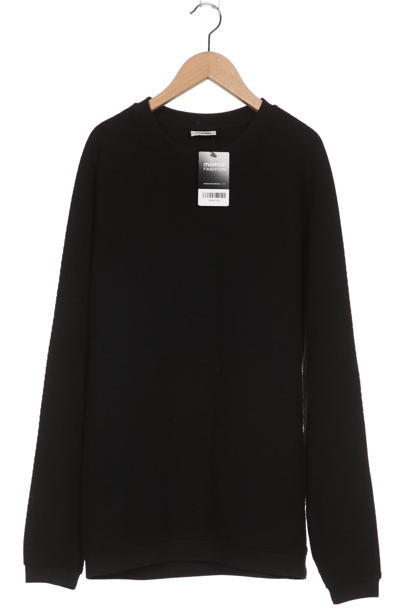 Weekday Herren Sweatshirt, schwarz, Gr. 48 von Weekday