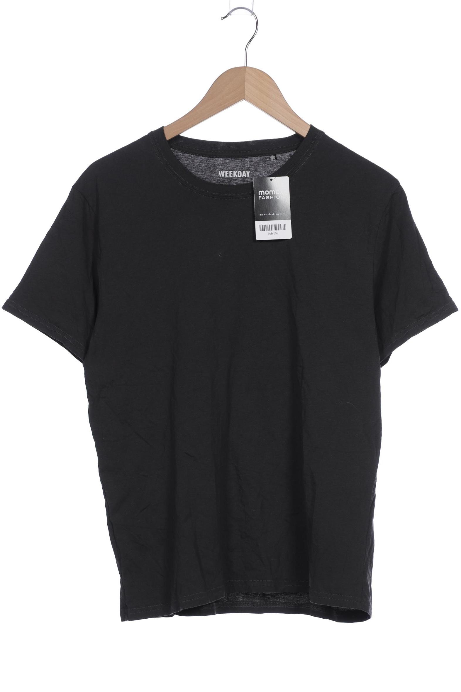 Weekday Herren T-Shirt, grau, Gr. 48 von Weekday
