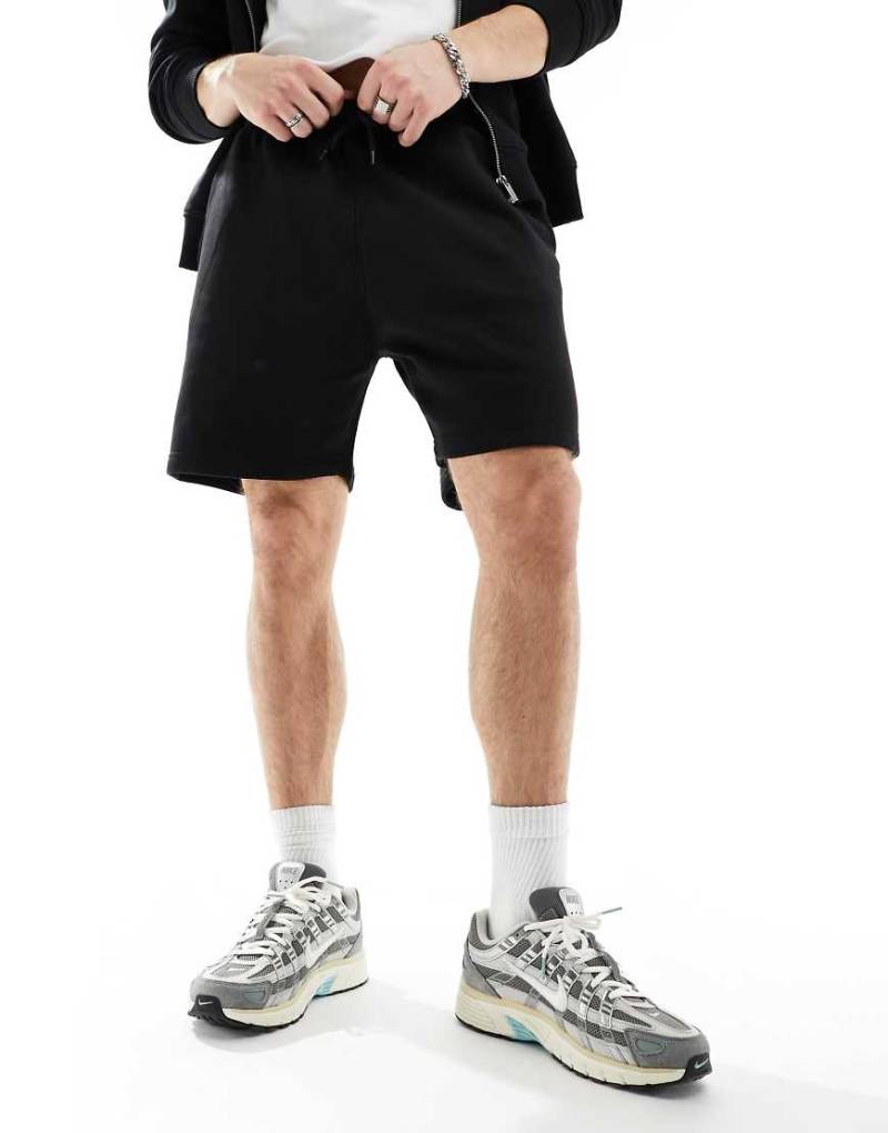 Weekday - Jersey-Shorts in Schwarz von Weekday