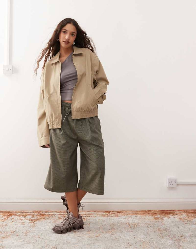 Weekday - Kastige Oversize-Jacke in Beige-Neutral von Weekday