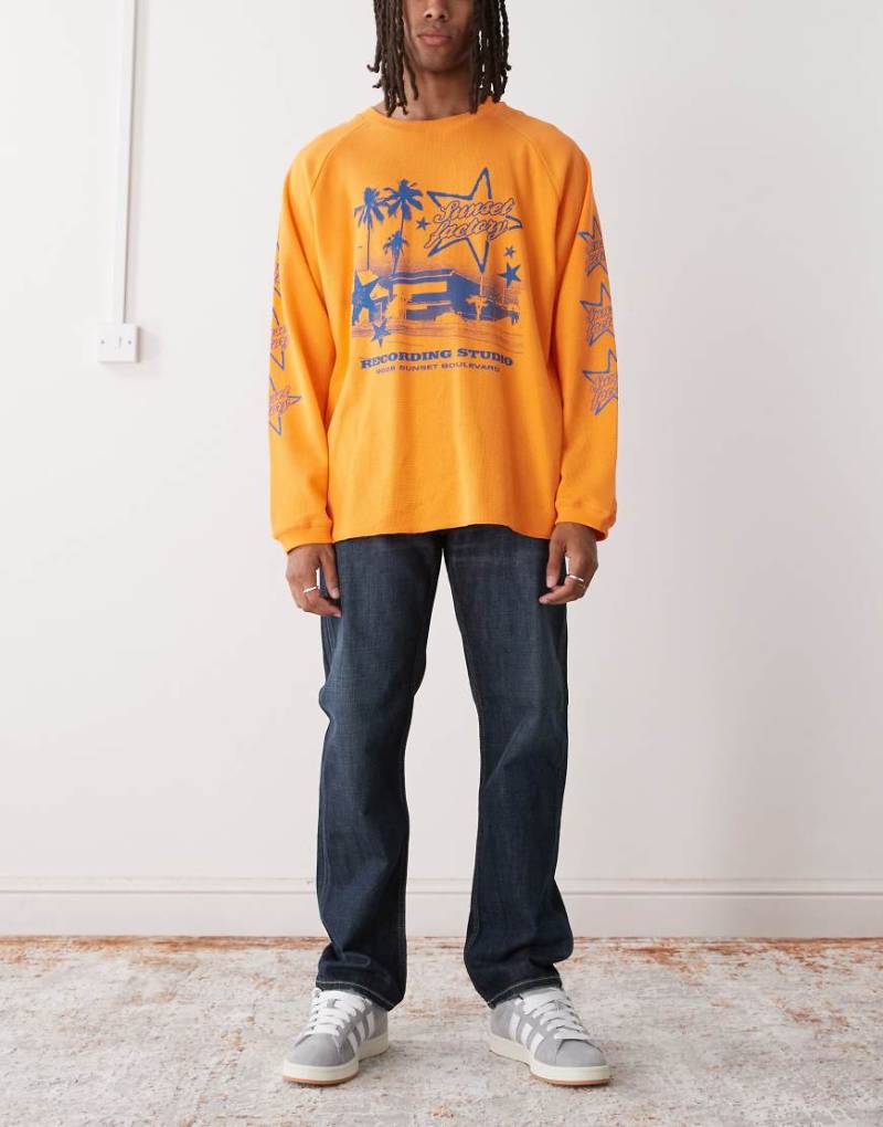Weekday - Klean - Jeans in dunkelblauer Waschung mit geradem Bein von Weekday
