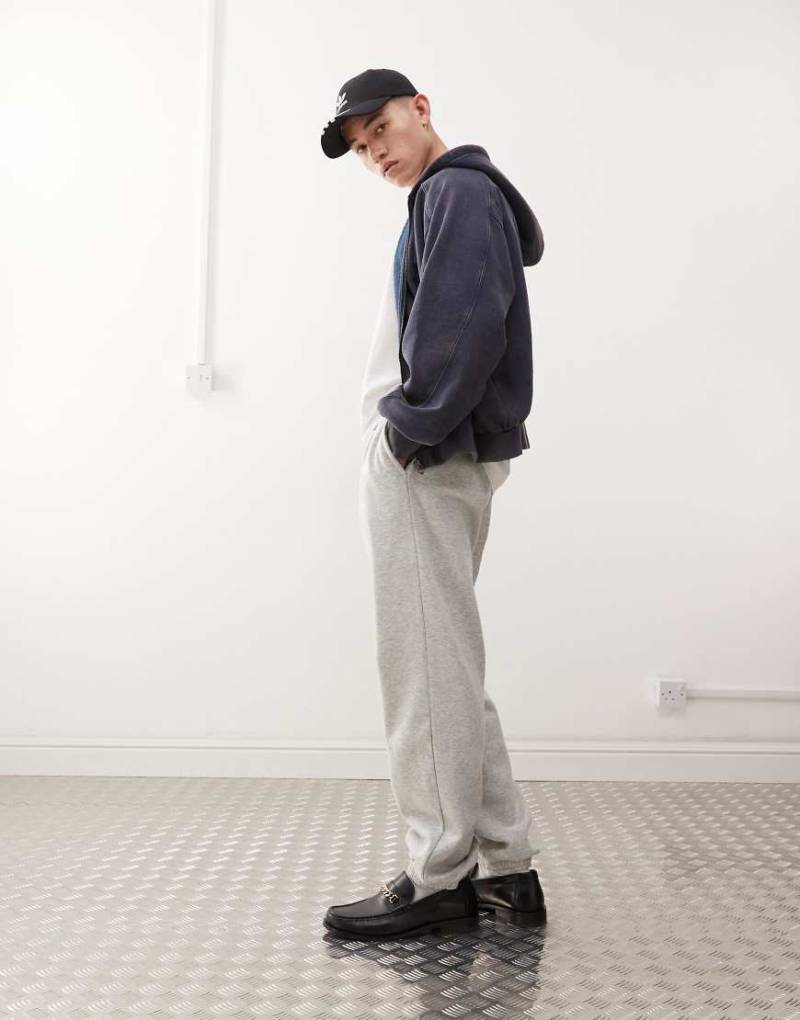 Weekday - Oversize-Jogginghose in Grau von Weekday