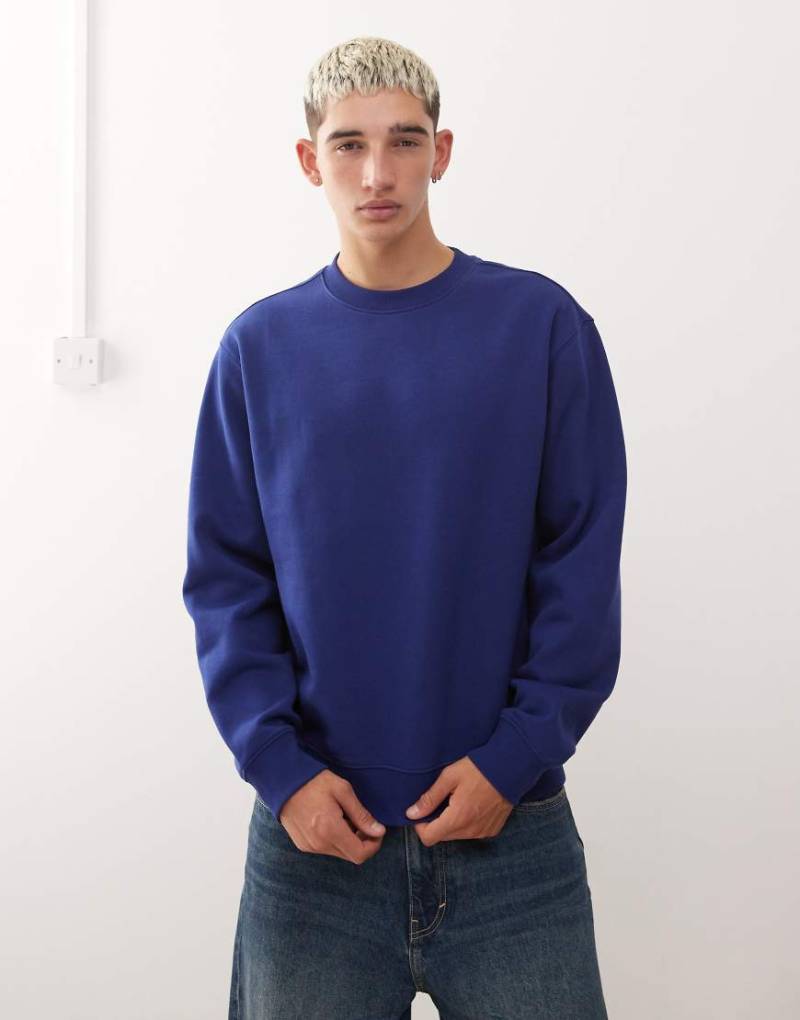 Weekday - Sweatshirt in Dunkelblau von Weekday