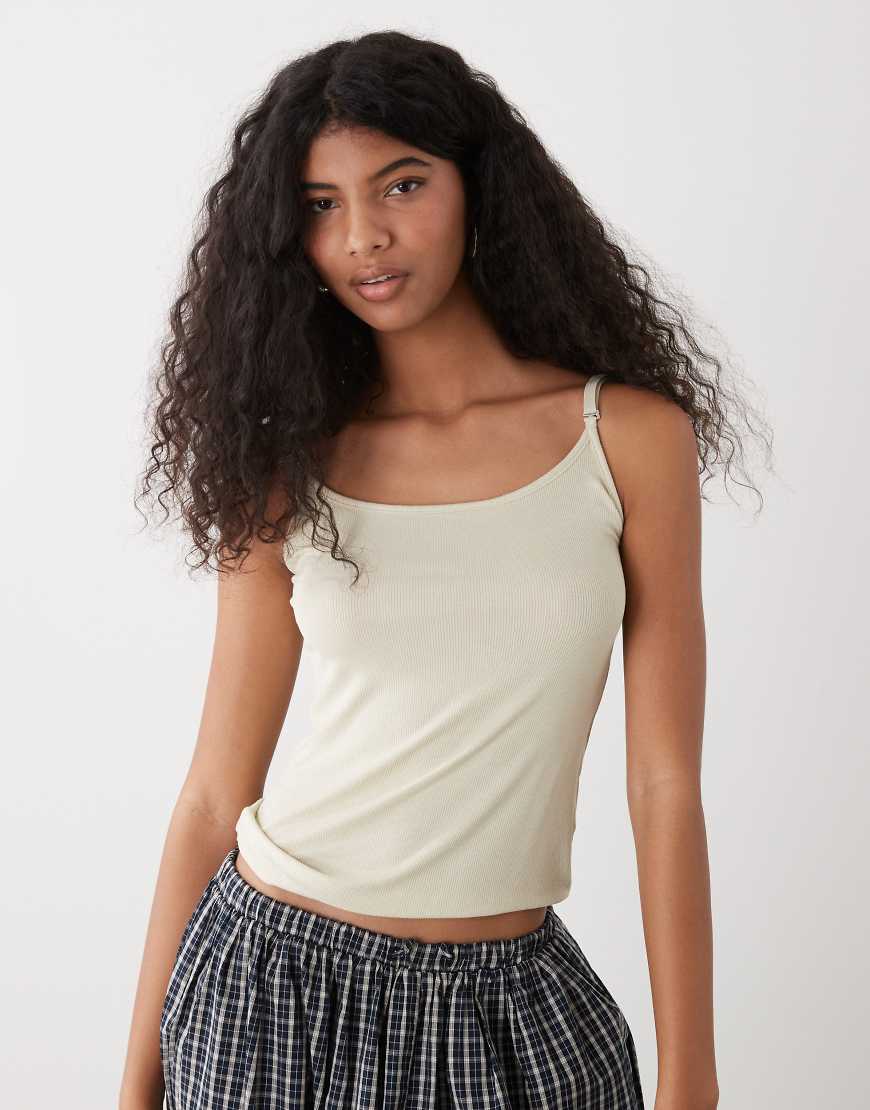 Weekday - Tanktop in Beige-Neutral von Weekday