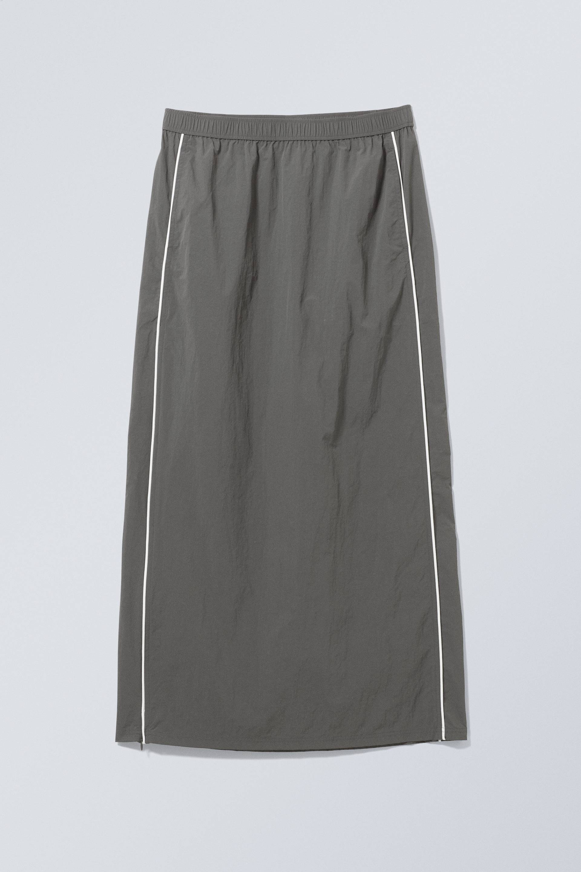 Weekday Trainingsanzug-Rock Daria Dunkelgrau, Röcke in Größe M. Farbe: Dark grey von Weekday
