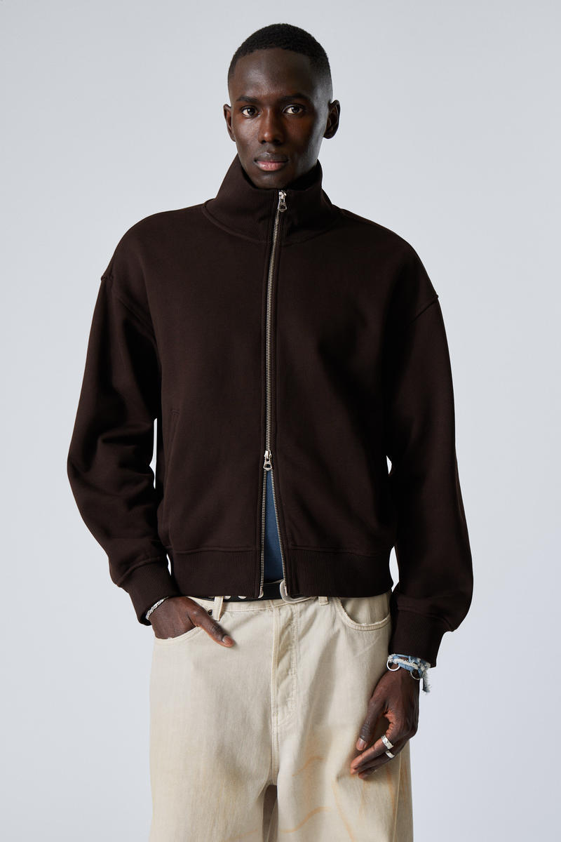 Zip-up Cotton Track Jacket Zip-up Cotton Track Jacket von Weekday