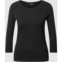 Weekend Max Mara Longsleeve mit Rundhalsausschnitt Modell 'MULTIA' in Black, Größe L von Weekend Max Mara