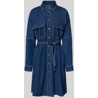 Weekend Max Mara Ausgestelltes Hemdblusenkleid aus Baumwoll-Denim Modell 'BALENIO' in Jeansblau, Größe 34 Weekend Max Mara Ausgestelltes Hemdblusenkleid aus Baumwoll-Denim Modell 'BALENIO' in Jeansblau, Größe 34 von Weekend Max Mara