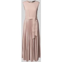 Weekend Max Mara Ausgestelltes Midikleid mit Lyocell-Viskose-Anteil Modell 'SAMUELE' in Hellrosa, Größe M von Weekend Max Mara