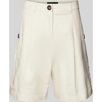 Weekend Max Mara Bermudas in unifarbenem Design in Offwhite, Größe 42 von Weekend Max Mara