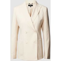 Weekend Max Mara Blazer aus Schurwolle mit Reverskragen Modell 'NERVOSO' in Ecru, Größe 44 von Weekend Max Mara