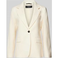 Weekend Max Mara Blazer mit Brustleistentasche Modell 'LAMINE' in Offwhite, Größe 36 von Weekend Max Mara