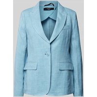 Weekend Max Mara Blazer mit Pattentaschen Modell 'NALUT' in Bleu, Größe 40 Weekend Max Mara Blazer mit Pattentaschen Modell 'NALUT' in Bleu, Größe 40 von Weekend Max Mara