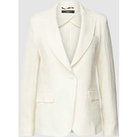 Weekend Max Mara Blazer mit Pattentaschen Modell 'NALUT' in Offwhite, Größe 36 von Weekend Max Mara