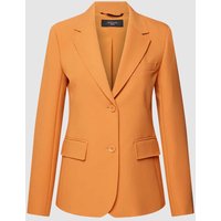 Weekend Max Mara Blazer mit Reverskragen Modell 'UVA' in Orange, Größe 34 von Weekend Max Mara