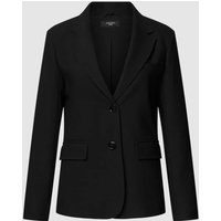 Weekend Max Mara Blazer mit Reverskragen Modell 'UVA' in Black, Größe 34 von Weekend Max Mara