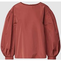Weekend Max Mara Bluse mit Puffärmeln Modell 'ZEUS' in Terra, Größe 38 von Weekend Max Mara