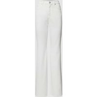 Weekend Max Mara Bootcut Midrise Jeans mit Stretch-Anteil in Weiss, Größe 42 Weekend Max Mara Bootcut Midrise Jeans mit Stretch-Anteil in Weiss, Größe 42 von Weekend Max Mara