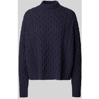 Weekend Max Mara Boxy Fit Strickpullover aus reiner Schurwolle Modell 'YARD' in Marine, Größe L Weekend Max Mara Boxy Fit Strickpullover aus reiner Schurwolle Modell 'YARD' in Marine, Größe L von Weekend Max Mara